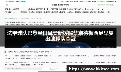 法甲球队巴黎圣日耳曼新援解禁期待梅西尽早复出助球队夺冠